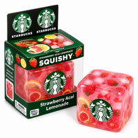 NeeDoh x Starbucks Strawberry Açaí Lemonade Nice Cube